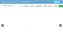 Tablet Screenshot of blumarevillage.it
